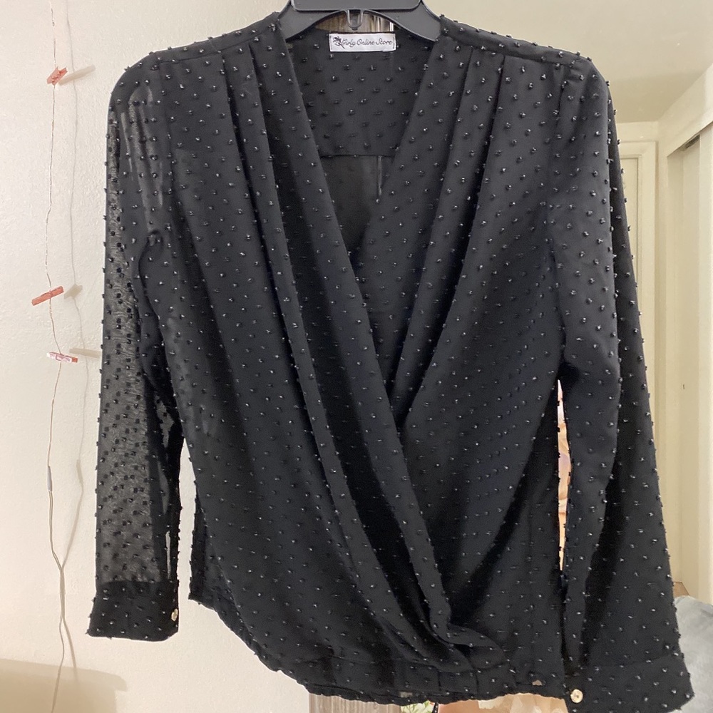 Blouse black